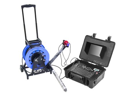 Deep well inspection camera