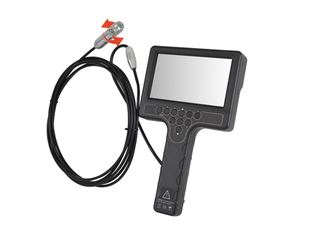 Dual industrial pipe wall inspection camera